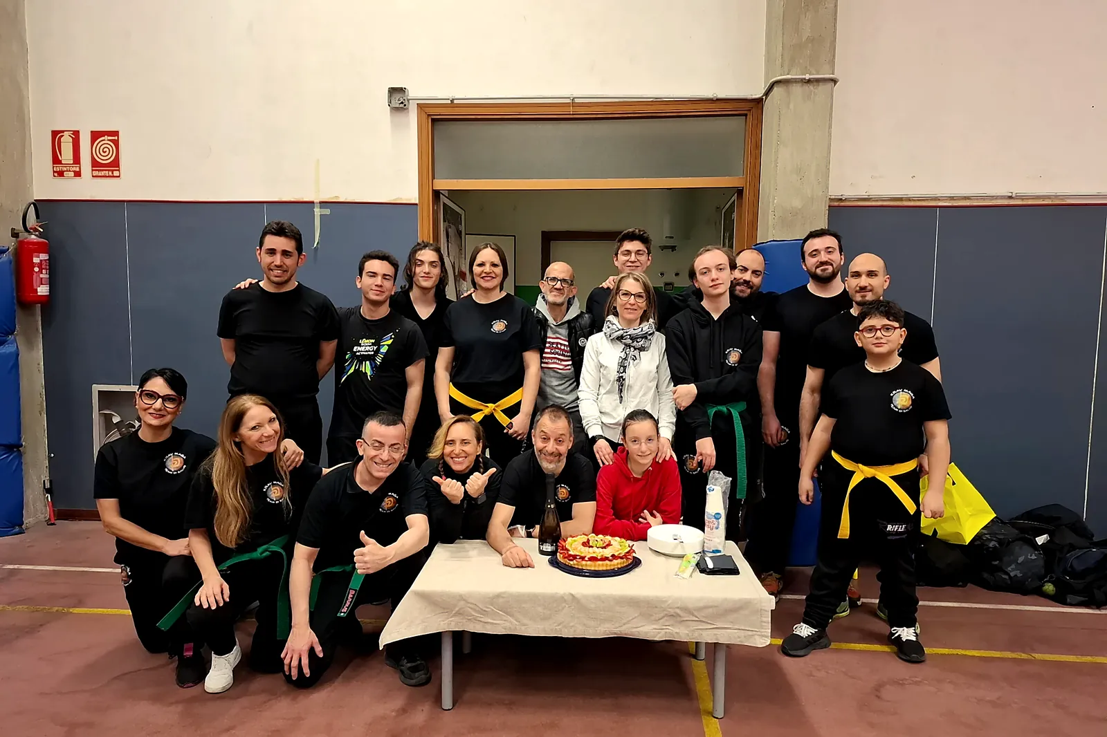 Foto di gruppo durante un evento
